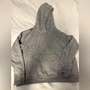 Gray Hooded Sweatshirt